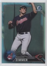 2016 Bowman Draft Chrome Top Prospects Sky Blue Refractor Bradley Zimmer i5q