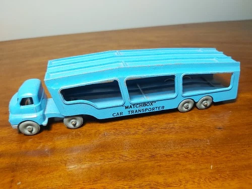 Matchbox Lesney Accessory Pack No2 Bedford Car Transporter Blue