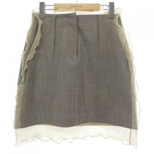 Authentic FENDI FQ7416 AKSM Skirt 241-003-996-3173