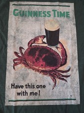 NEW Guinness Time Have This One with Me Crab T-Shirt Vintage Wash Green XL