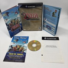 Nintendo Gamecube The Legend of Zelda The WindWaker W/Manual/Registration Tested