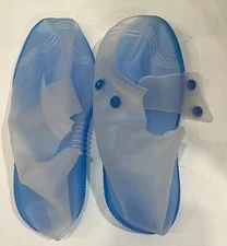 Reusable Anti-Slip Waterproof Rubber Shoe Cover Protector Size 36/37 EU
