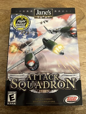 Attack Squadron Video Game Pc Cd-ROM E-Everyone 