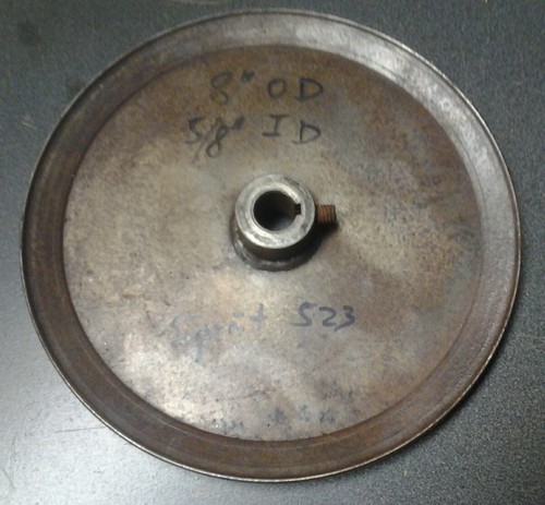 Craftsman 53802 Murray Spirit Estate Schneefräse 8" Durchmesser Riemenscheibe mit 5/8" Bohrung   - Bild 1 von 2