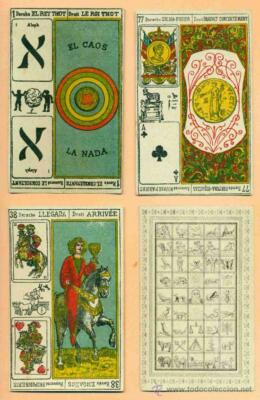 Original TAROT CATALÁN Primer TAROT ESPAÑOL fabricado en España 78 + 2  naipes