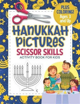 Download Hanukkah Pictures Scissor Skills Activity Book For Kids ...
