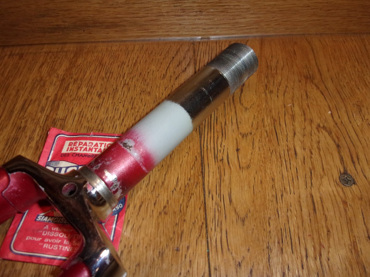 fourche acier chromé roue jante 65O vélo vintage randonneur