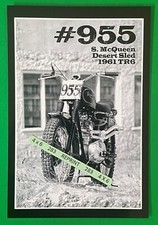 Found 4X6 PHOTO Steve McQueen Hollywood Movie Legend #955 Motorcycle Race Car