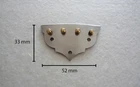 Tailpiece for mandolin with screws - See pictures