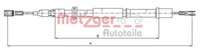 Metzger 10.9832 Seilzug, Feststellbremse FüR MERCEDES-BENZ