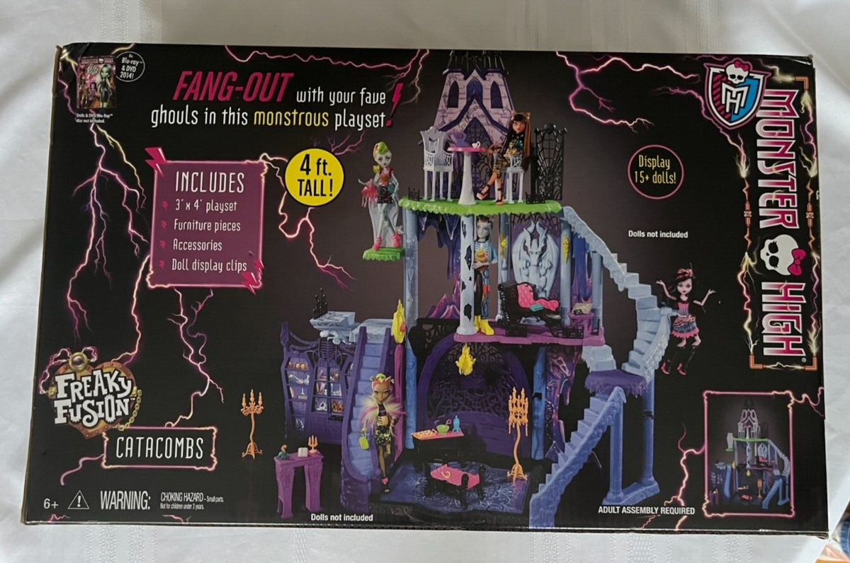 Monster High 2014 Freaky Fusion Catacombs Playset New in Box | eBay