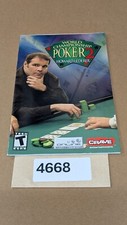 World Championship Poker 2 - PS2 - Manual Only  NO GAME 