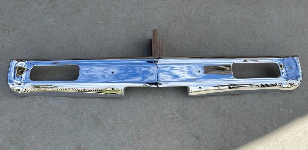 S DODGE DART NEW TRIPLE PLATED CHROME REAR BACK IMPACT BUMPER 1970