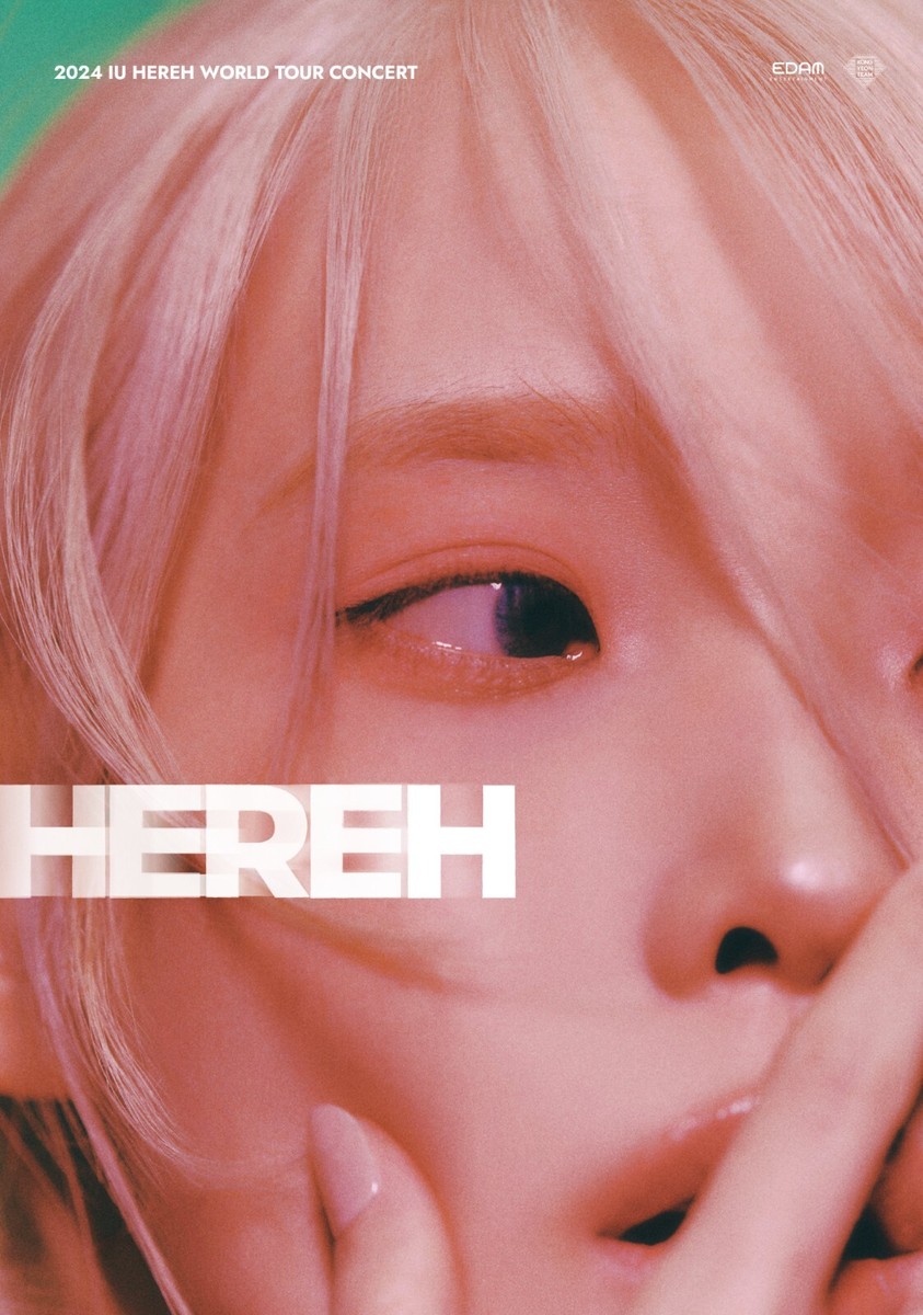 2024 IU ＜HEREH＞ WORLD TOUR CONCERT DVD IU 2024 WORLD TOUR CONCERT HEREH DVD+BLU-RAY SET/8CD+2Book+