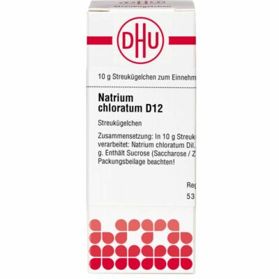 NATRIUM CHLORATUM D 12 Globuli 10 g PZN02890676