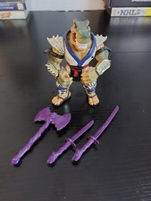 Shogun Shoate TMNT 1994 Vintage Ninja Turtles figure Playmates Purple Complete