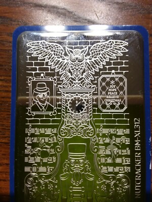 Nail Stamping Plate mit CHRISTMAS MOTIVEN von BUNDLE MONSTER 
