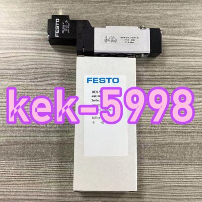 1PCS NEW BRAND FESTO Solenoid Valve MEH-5/2-1/8-P-L-B 173135 #P