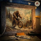 Sasquatch Bigfoot Art Print Mountain Bike BMX Cycling Poster Wall Art Decor Gift