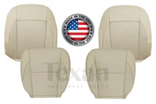 2007 to 2012 Lexus ES 350 Perforated Leather Replacement Seat Cover Tan