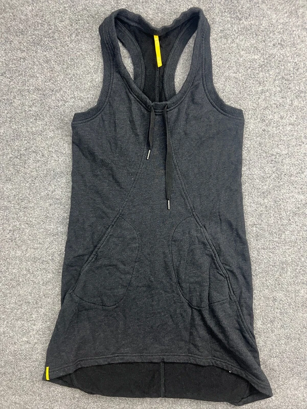 lole racerback tunic pockets drawstring neck tank-top