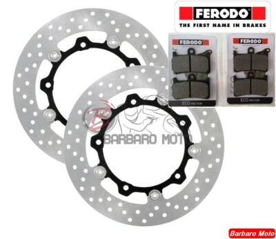 Kit Freni Posteriori Per Yamaha XP T-Max 500 - Disco RMS E Pastiglie Ferodo - Foto 2