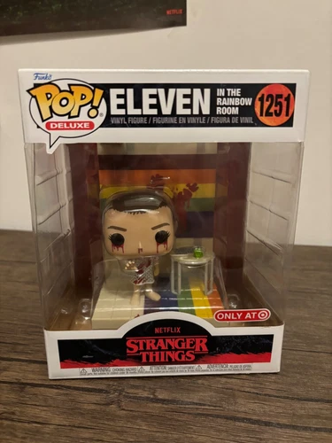 Stranger Things Funko pop Eleven in rainbow room Target exclusive #1251