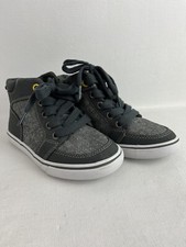 Gymboree Boy Charcoal Gray High top Sneakers Size 11