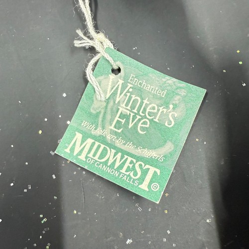 Pam Schifferl Red Birdhouse Icicle 6.5" Ornament Bird Christmas Midwest Cannon - Picture 14 of 14