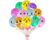Pokemon pikachu Latex Balloons happy birthday supplies decoration party anime