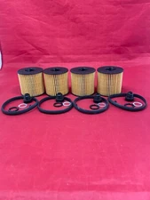 (4) New OE Spec Engine Oil Filter and Gasket Set Fits Hyundai P/N: 26350-2J000