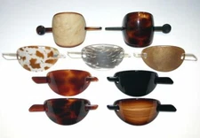 Hair Stick Slide Pick Updo Bun Cover Ponytail Holder Oval Round Made in France