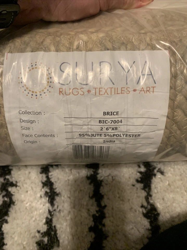 Surya Brice Runner, Rug 2'6' x 8', BIC-7004-268 Natural - Image 3 of 3