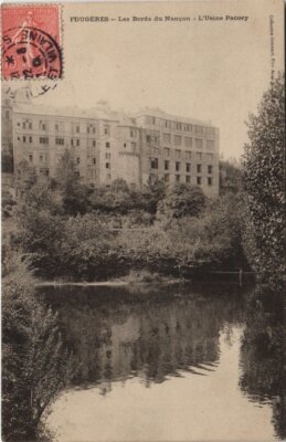 CPA FOUGERES Les Bords du Nancon - L'Usine Pacory (1251954)