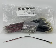 100 Leecraft VCC L58D-Y12-W LED Panel Mount Indicator Light YELLOW NEW IN BAG