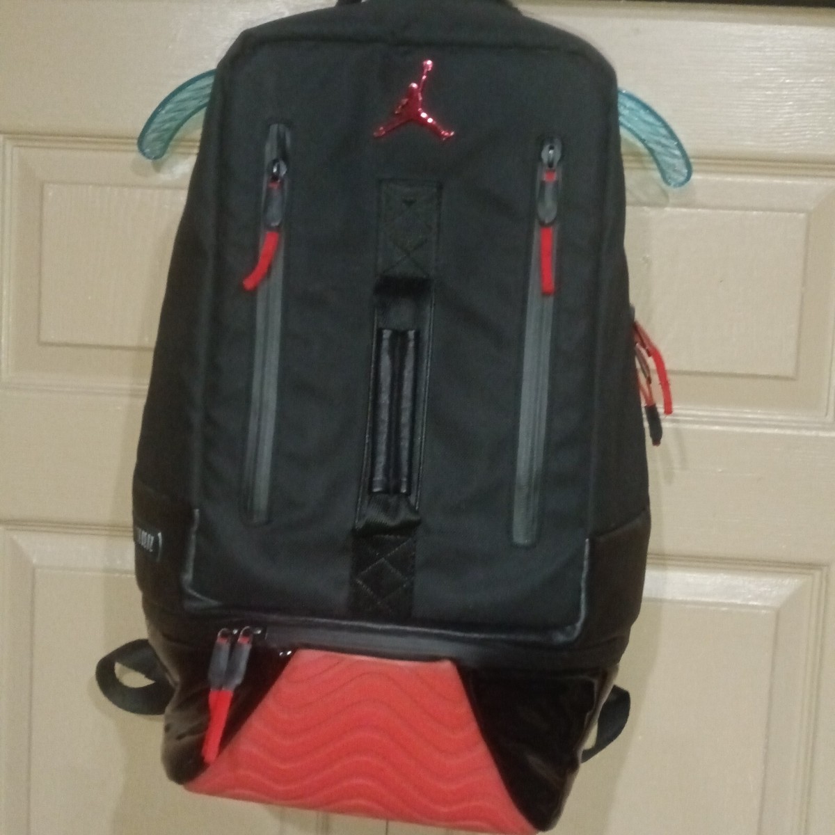 HOT Nike Jordan Jordan 11 Bred Backpack Nike Air Jordan 11