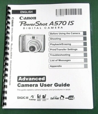 powershot a570