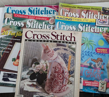 Lot 5 Vintage Cross Stitch Magazines The Cross Stitcher  Cross Stitch Country