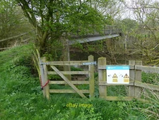 Photo 12x8 Footbridge across the River Wreake Close to the Syston Mills In c2014