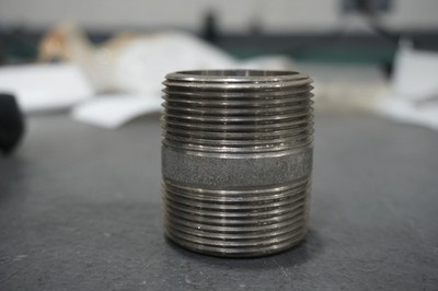 Merit 64705 1-1/2x2 Nipple Welded Sch80 Extra Heavy 304ss Tbe, Free Shipping
