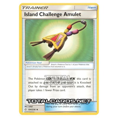 Pokemon - Sonne & Mond - Kosmische Finsternis - Island Challenge Amulett - 194/236