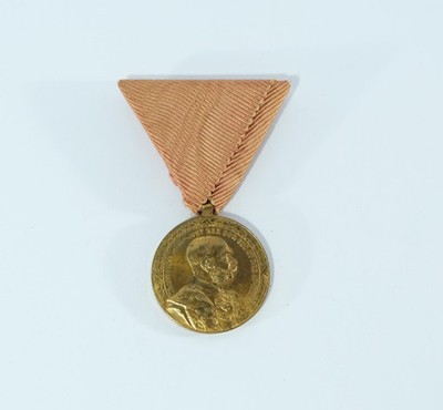 Österreich-Ungarn Franz Joseph 40 Jahre Staatsdienst Medaille Signum Laboris C11.