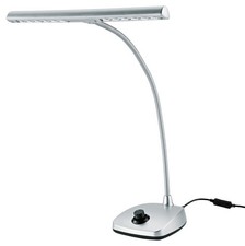 Elegante LED Pianoleuchte mit Schwanenhals & dimmbarer Helligkeit inkl. Netzteil