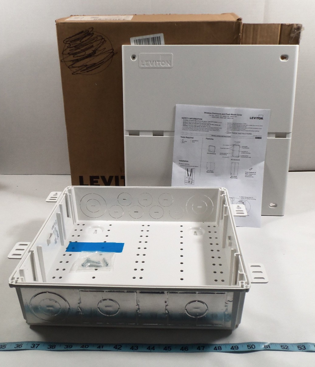 NOS Leviton 14" Wireless Enclosure System SMC E464642