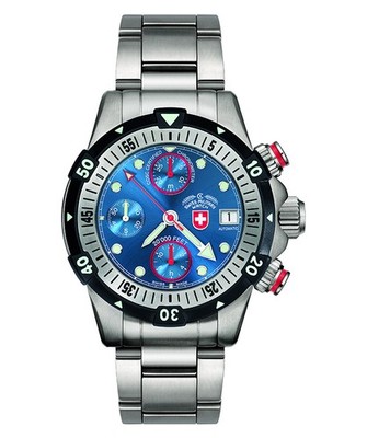 CX Swiss Military 20000 ft Diving Watch Guinness World Record ETA