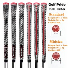 1-13 pezzi impugnature da golf standard taglia media ZGRIP ALIGN impugnature in gomma filo di cotone