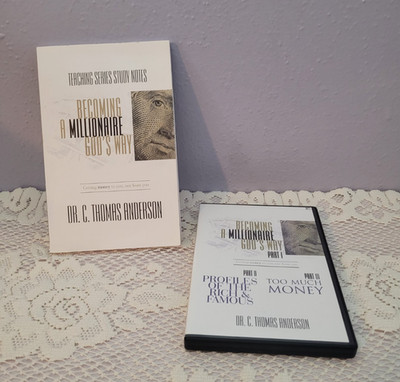 Becoming a Millionaire God's Way Audio 3-CD Set & Study Notes PB
