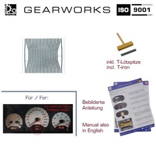 Kontaktfolie Tacho für MERCEDES C-Klasse W202 Kombiinstrument Display MITTE V2 Kontaktfolie Tacho für MERCEDES C-Klasse W202 Kombiinstrument Display MITTE V2