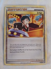 Pokémon "Judge" Supporter card from the HS—Unleashed set 78/95 on eBay