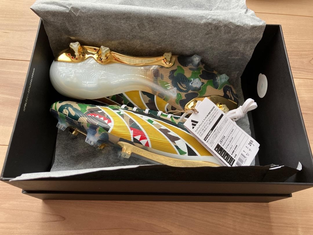 Size 8.5 - adidas BAPE x Predator Elite FG Brown for sale